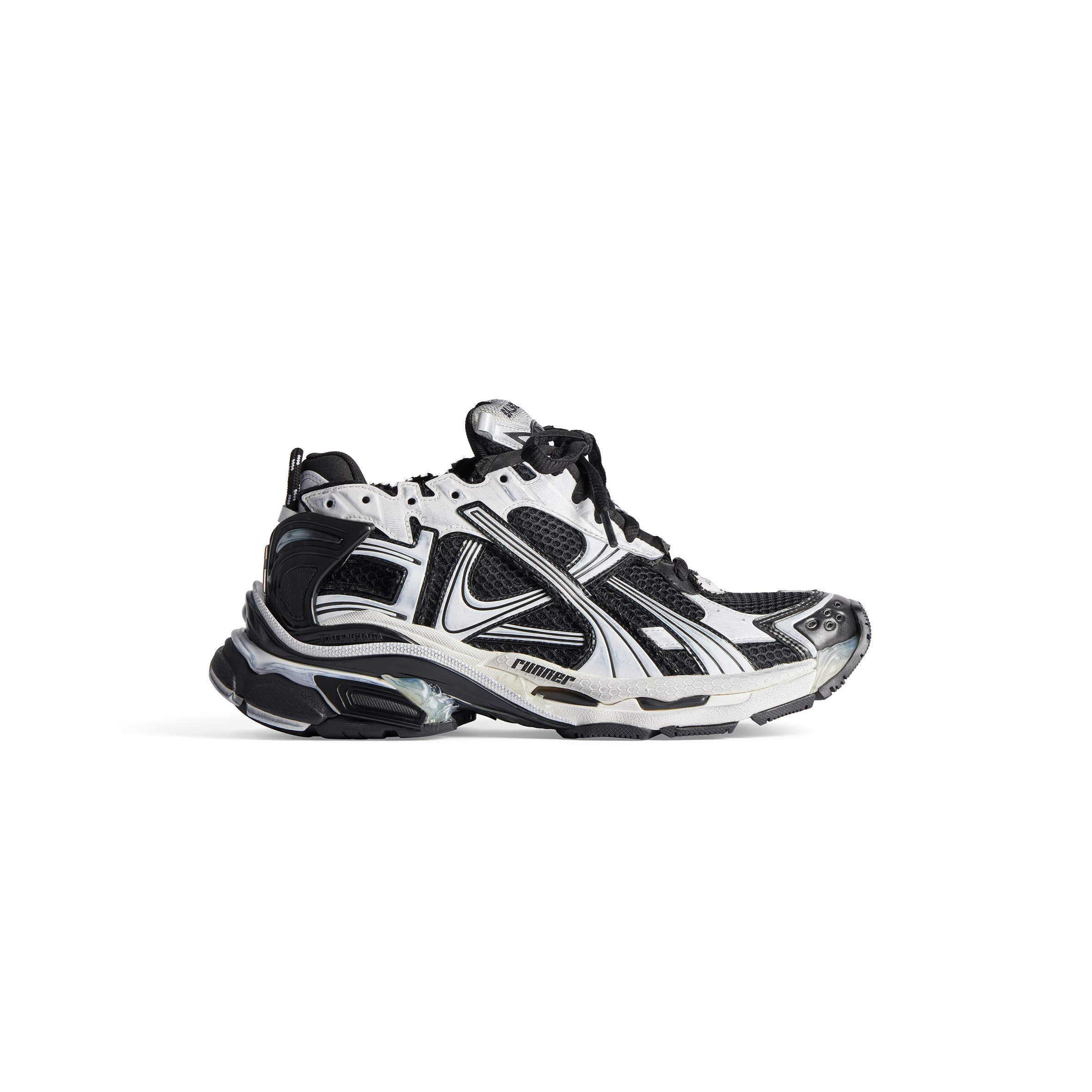 BALENCIAGA RUNNER SNEAKER IN WHITE 772774W3RMU9010